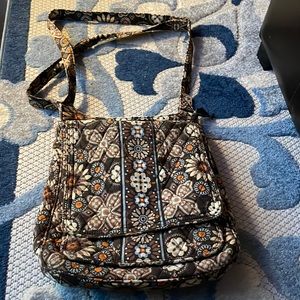 Vera Bradley Crossbody Purse Handbag Brown
